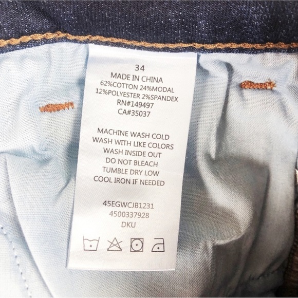 Sam Edelman 'The Kitten' Mid Rise Ankle Skinny I
Dark Wash. Size 34 - Picture 6 of 6